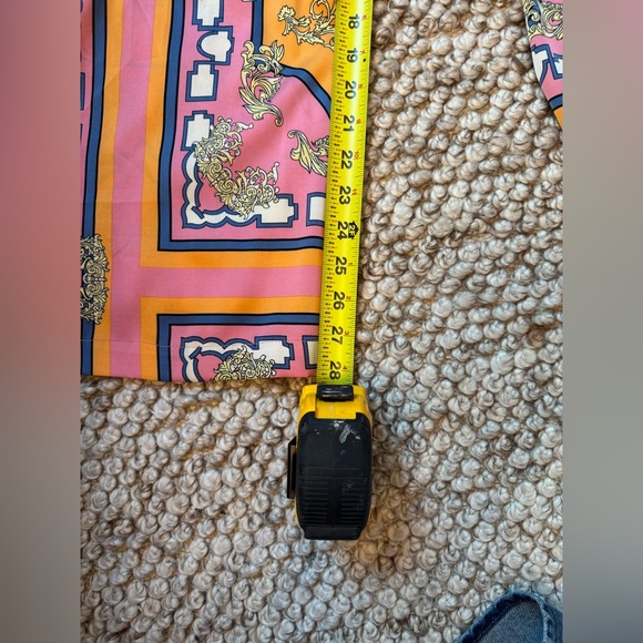 NWOT Rachel Zoe Pink and Orange Geometric two piece set - Picture 7 of 16